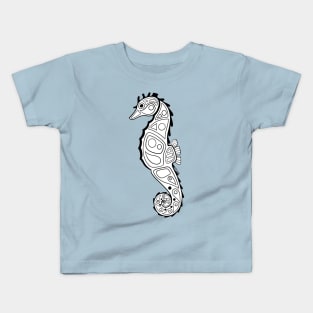 Native Inspired Seahorse Kids T-Shirt